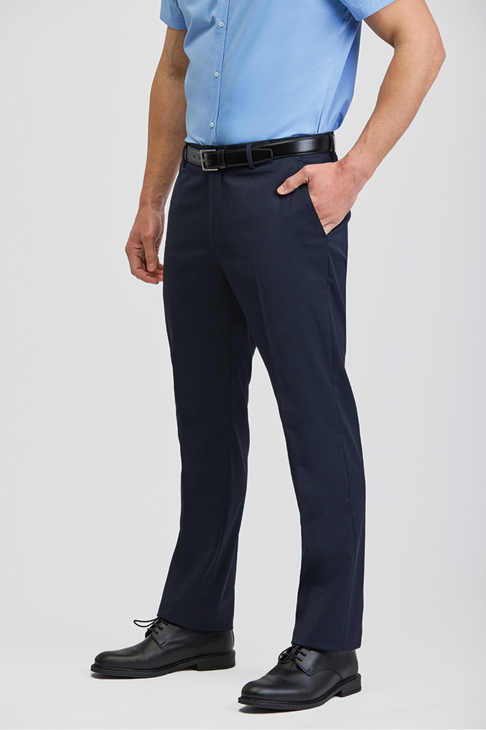 PANTALÓN HOMBRE EASY IRON 36 NORVIL_negro