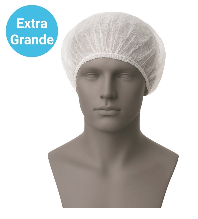 2250B Gorro Redondo Polipropileno, 60 cm Blanco Luhepa